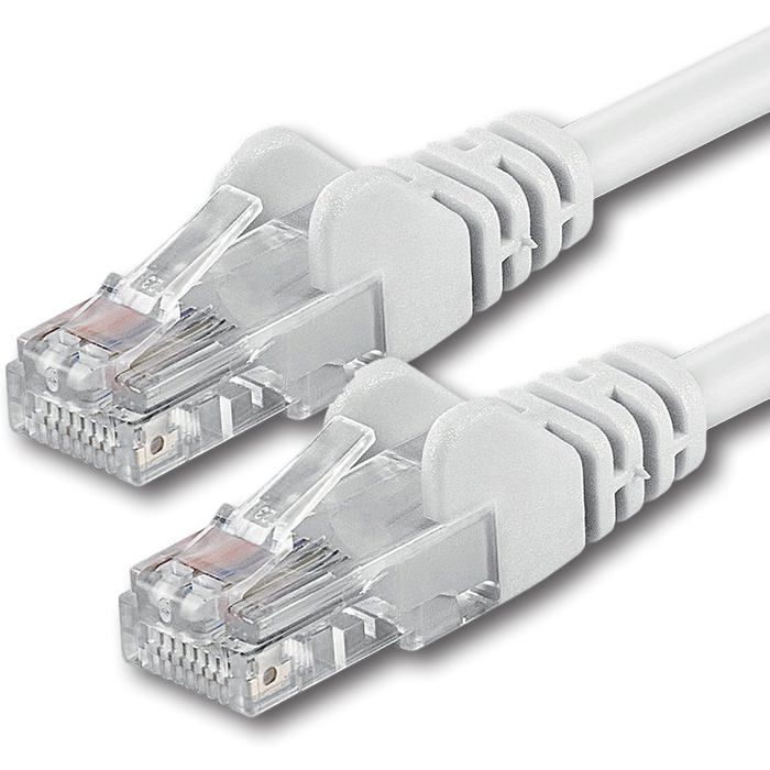 1 x 10 m Cat6 Cat6 Network Cable – RJ45 Ethernet LAN DSL Modem Router ...