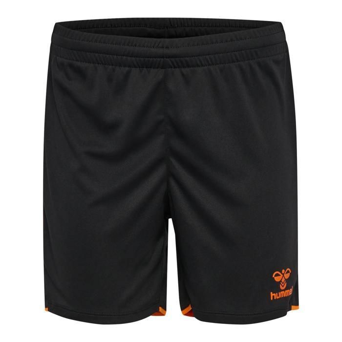 Short femme Hummel Core 2.0 - black/orange tiger Short femme Hummel Core 2.0 - black/orange tiger