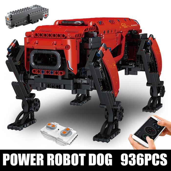 MOULD KING 15067 techniques Robot jouets Le RC motorisé Boston Dynamics Big Dog modèle AlphaDog blocs de construction briques