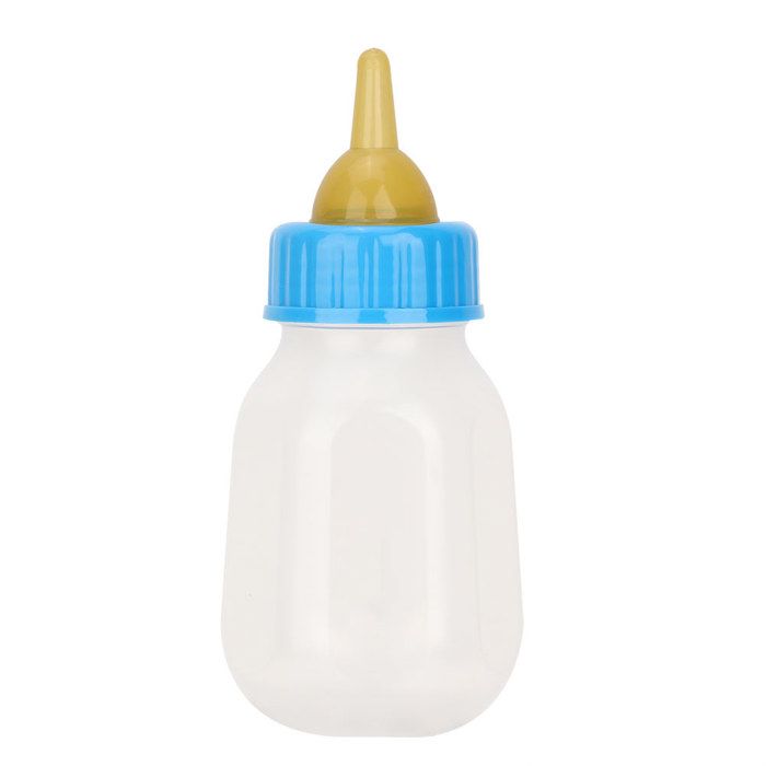 SURENHAP Mangeoire pour animaux de compagnie Biberon Portable en Silicone Transparent et Durable 120ml animalerie convalescence
