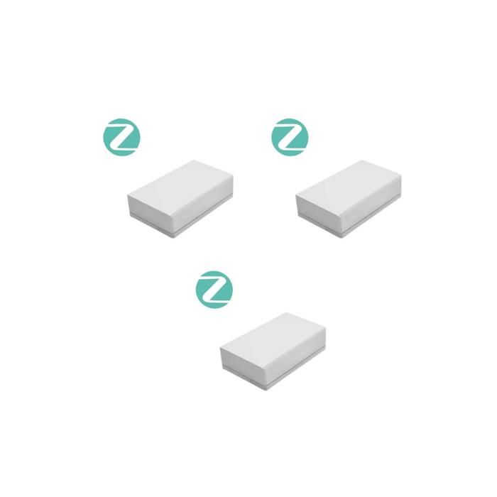 Daewoo WVD502Z – Pack 3 détecteurs vibration Zigbee 3.0 – Compatible centrale Elite PA501Z