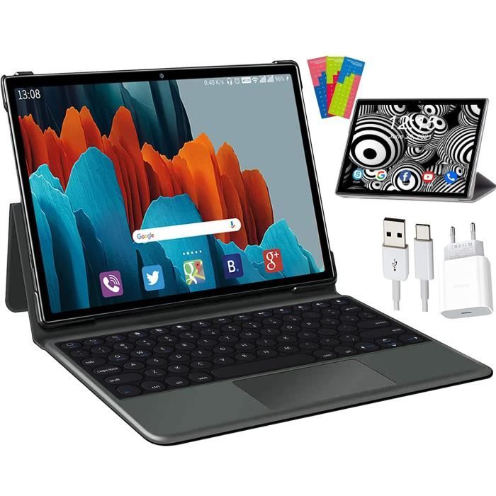 5G Tablette Tactile 10.1”10 Core 6 Go RAM + 64 Go ROM Android 10.0 Dual SIM / WIFI