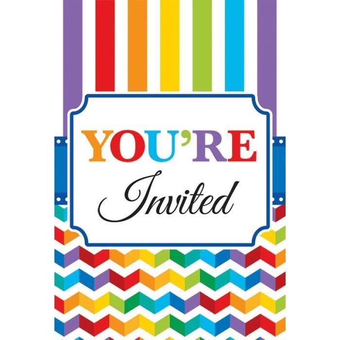 Cartes D Invitation Anniversaire Raye Cdiscount Maison Cartes D Invitation Anniversaire Raye Cdiscount Maison