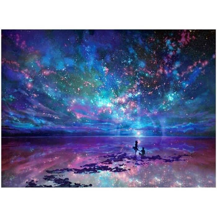 Kit Peinture Diamant 5D DIY - Raisins 50x70 Cm, Diamants Strass, Toile Collante, Pour Décoration Murale - 6