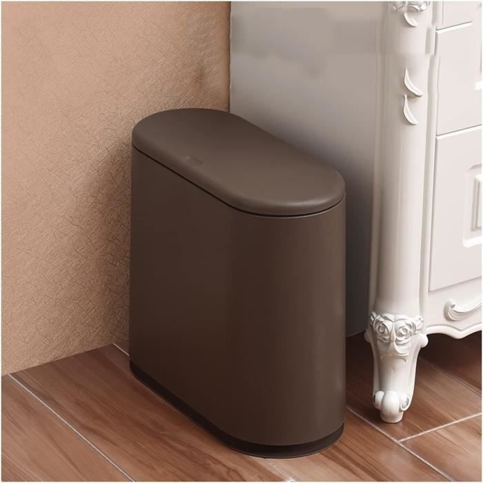 Petite Poubelle Avec Couvercle Pour Bureau,poubelle Amovible à Double