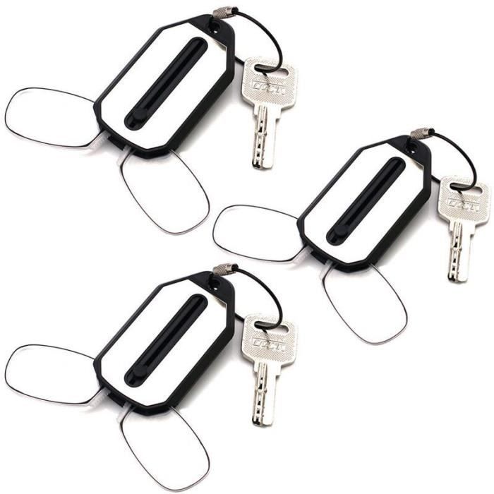 Lunettes De Lecture Pliantes Portables - Porte-clés, Anti-lumière Bleue, Lentilles HD