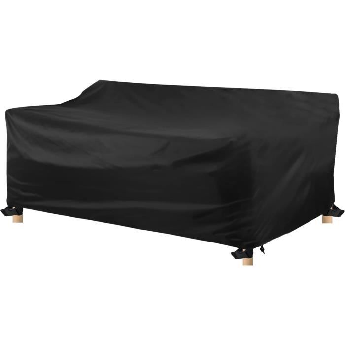 Housse De Chaise De Jardin Imperméable AWNIC - Tissu Oxford 600D Résistant - Protection Anti-UV Et Coupe-vent - Taille 120x65x75 Cm