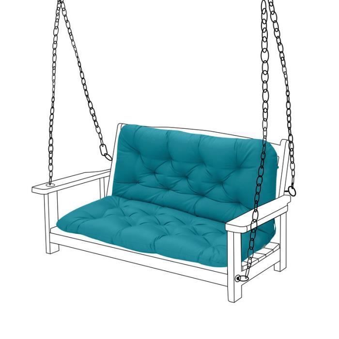 Gardenista Coussin De Banc Extérieur 3 Places (150x50 Cm) - Résistant à L'Eau, Confortable, Couleur Violet