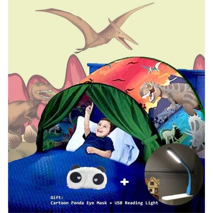 Dream Tents - Tente de lit enfant - Repliables tente enfants avec tente de rêve LED jouer tente Dream Tents - Tente de lit enfant - Repliables tente enfants avec tente de rêve LED jouer tente
