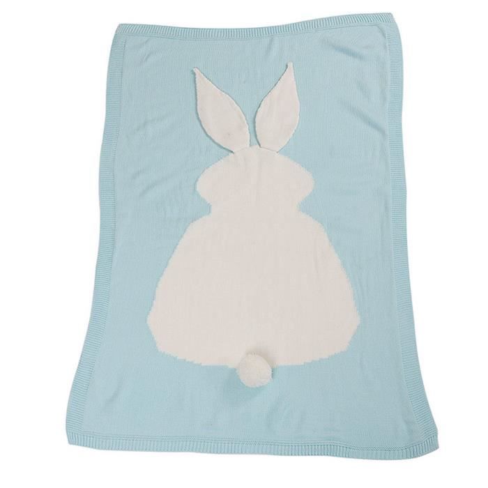 Couverture De Tricot Pour Lapin Enfant Couverture De Couette Yxpsb Cdiscount Puericulture Eveil Bebe