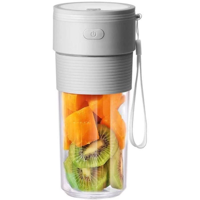 Blender Portable, 350Ml USB Mini Mixer sans Fil Personal Blender Juicer