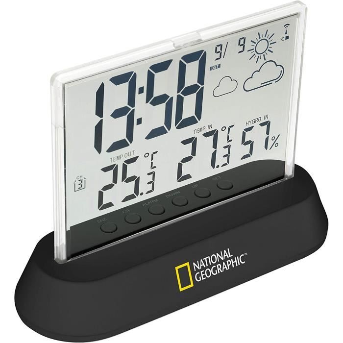 Capteur Extérieur Pour Station Météo 3378QX – Température, Sans écran, Piles Nécessaires