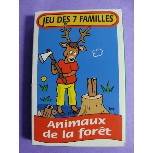 Jeu de Cartes des 7 familles Animaux de la fôret[473] - Cdiscount Jeux ...