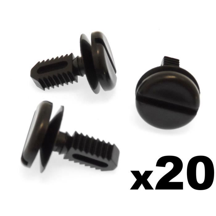 Clips De Fixation En Métal Avec Vis (paire