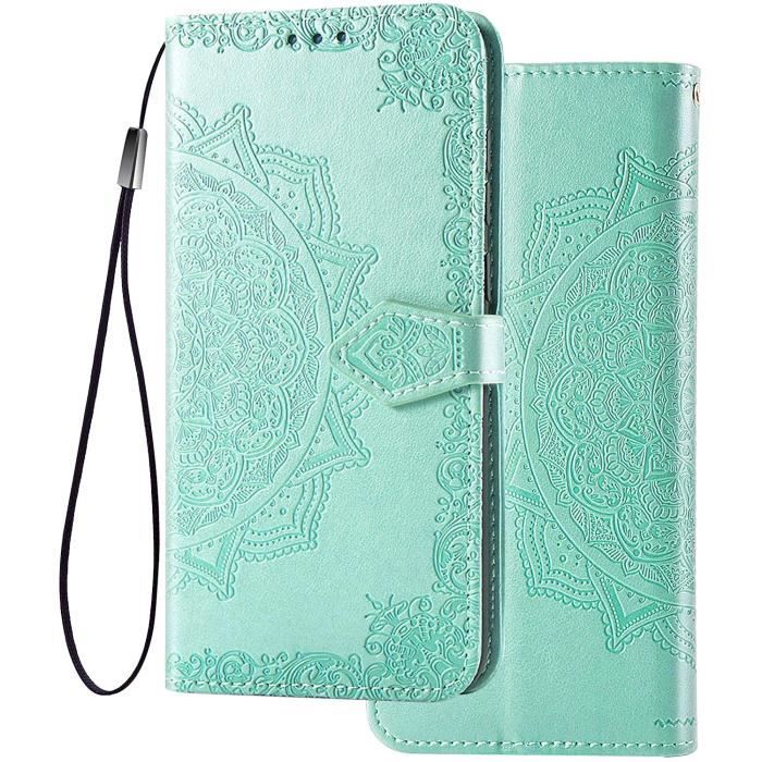 Flip Étui Pour Oppo Reno 14 PRO 5G Bicelle Cuir PU Insertion De Carte Portefeuille FOXDOCK Bleu