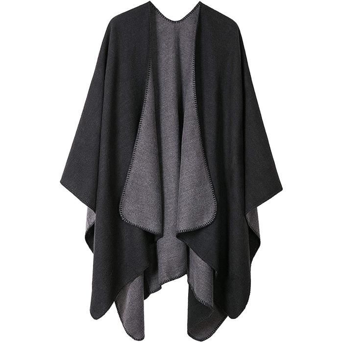 Cdiscount Manteau Cachemire Femme Grande Taille Poncho Femme