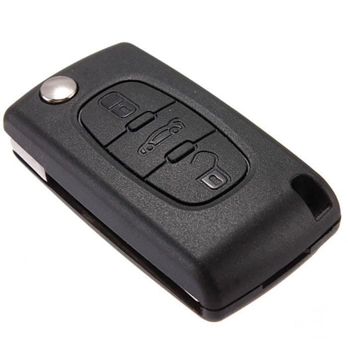 Lot De 2 Boutons De Télécommande Citroën - Pour Remplacer Les Boutons Usés De Clé Plip - Réf CPF-118