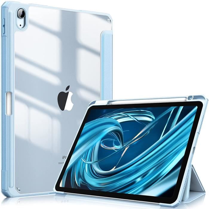 Coque pour iPad Air 2020 4ème Génération, Housse Transparent Etui