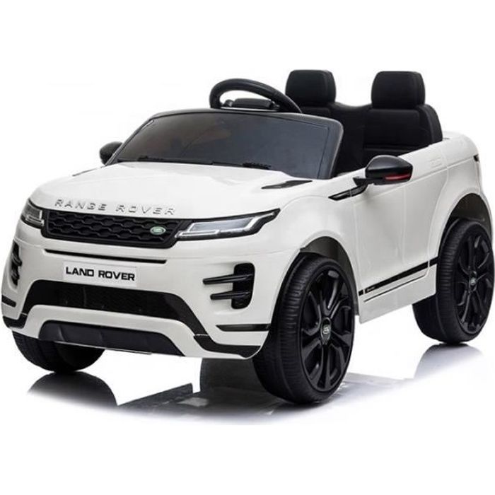 Range Rover Evoque 12 V Blanc 2 Places Voiture Electrique Pour Enfant Vehicule Jouet Bebe Garcon Fille Cdiscount Jeux Jouets