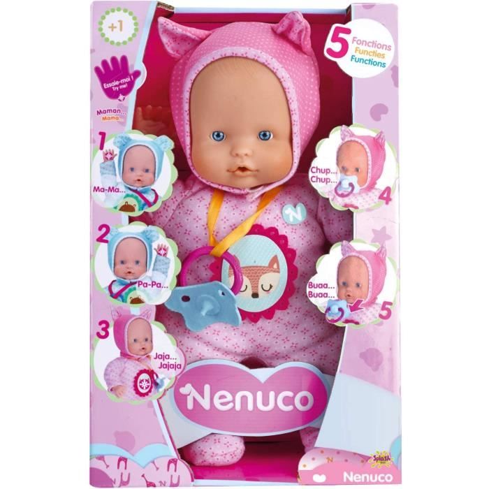 Nenuco Poupon Avec 5 Fonctions Rose Famosa Multicouleur Cdiscount Jeux Jouets