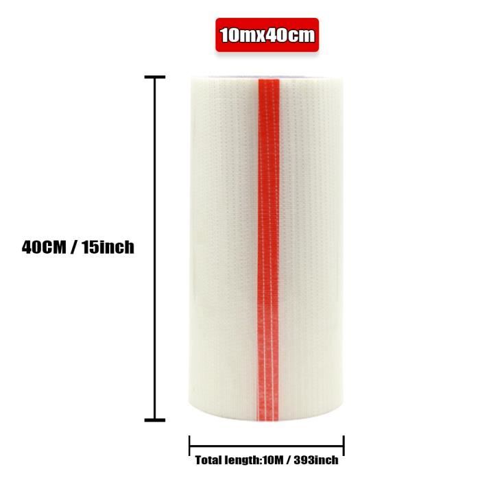 GGOUPTY Ruban De Réparation De Serre De 10 Cm X 20 M En Polyéthylène Transparent Flexible Et Résistant Aux Intempéries Pour étanchéité, Réparation De Film De Couture, Réparation De Bâches