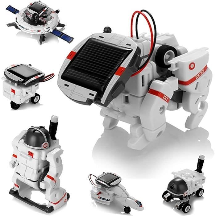Robot solaire pour les enfants, Kit scientifique Stem Toys pour