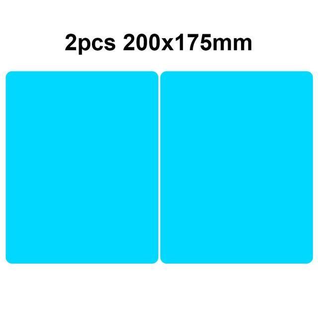 Film Anti-reflet Bleu Pour Rétroviseur Intérieur Voiture - 29,5 X 9 Cm - Lot De 2 - Réduit L'éblouissement