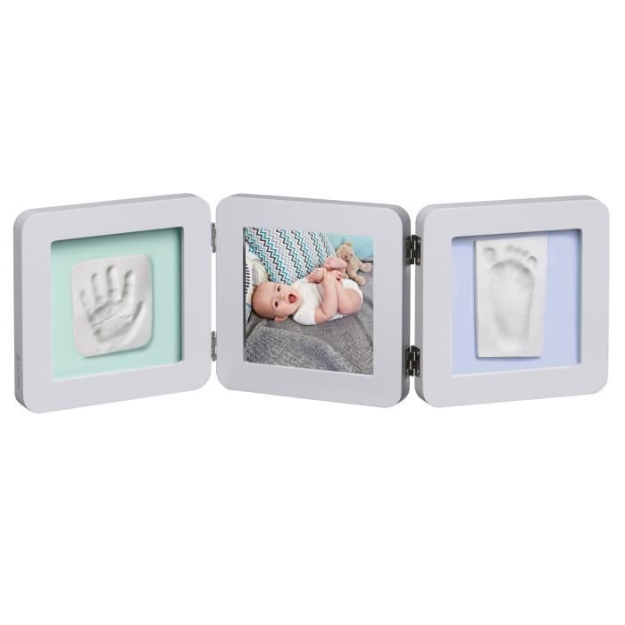 Cadre empreinte bébé - My Baby Touch - Double - Pastel