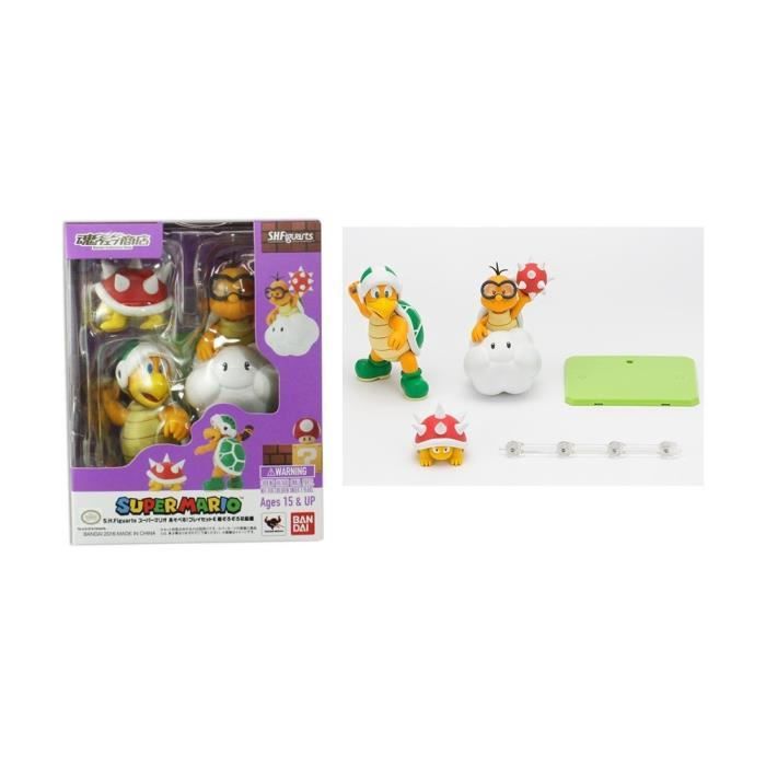 Figurine Mario Set Ennemis et Accessoires E Figuarts PVC Pour enfants Mixte