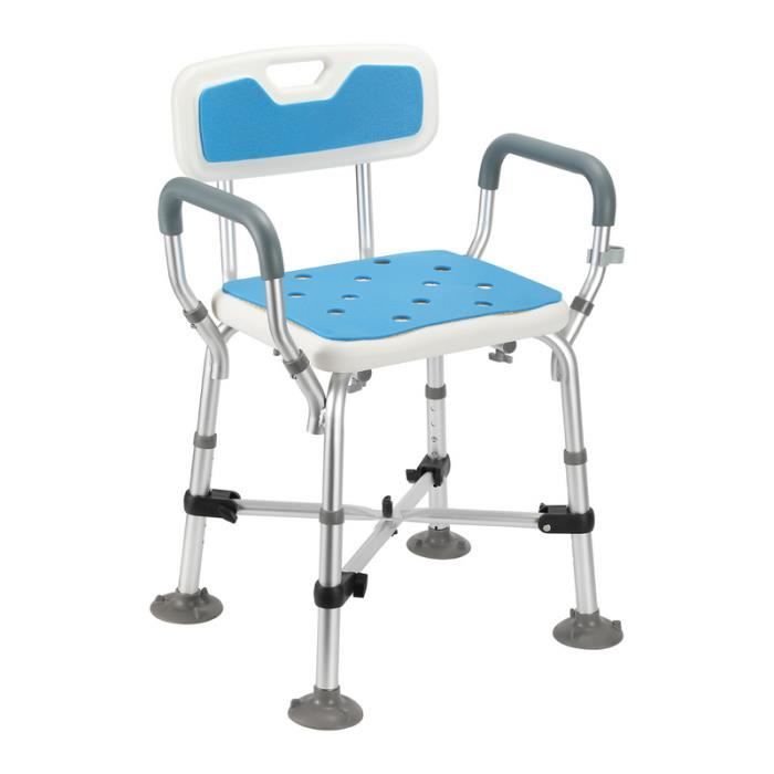 Ansobea Tabouret de Douche pour Personnes âgées - Hauteur réglable Ansobea Tabouret de Douche pour Personnes âgées - Hauteur réglable