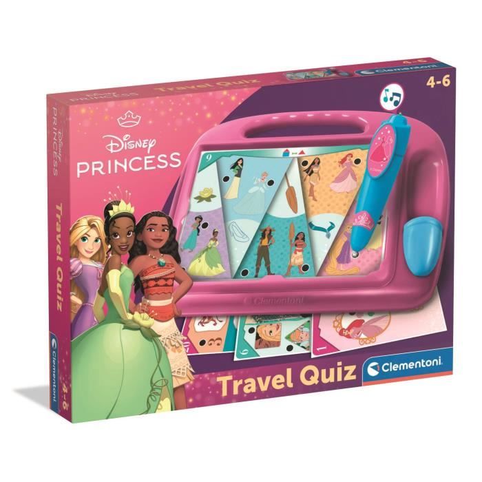 Pupitre Éducatif Clementoni 16675 – Princess avec Activités Interactives
