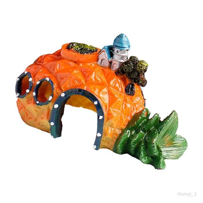 FOND DE DECOR,D--Mini Aquarium En Céramique Pour Poissons Et Crevettes