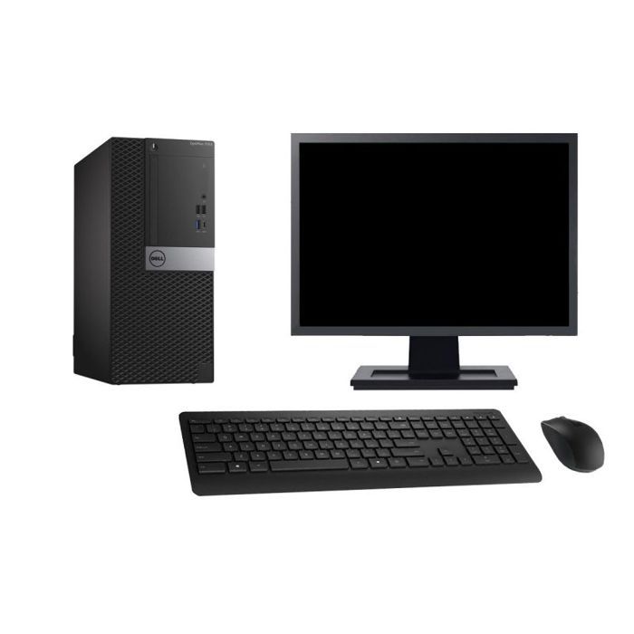 PC Tour Dell 7050 Ecran 22 Core i3-6100 RAM 8Go Disque 1To HDMI Windows 10 Wifi Reconditionné - Dell reconditionné disponible sur Cdiscount Seconde Vie