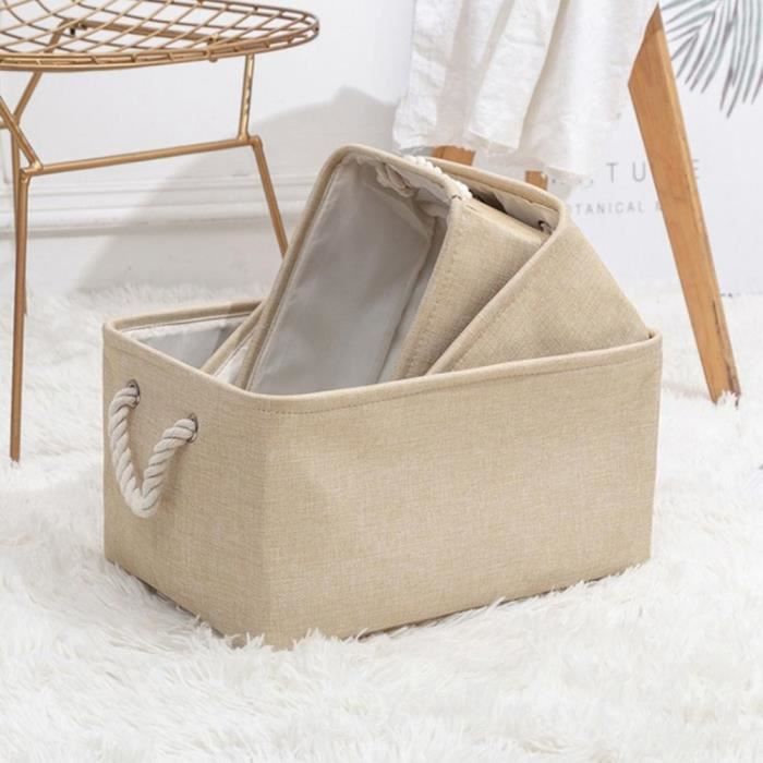 CHARBON Panier en treillis métallique classeur livre jouets panier de rangement