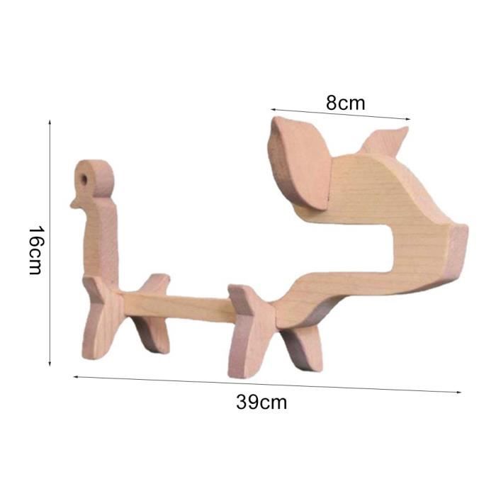 Casse-tête en Bois en Forme de Chat de 135 Pcs aux Couleurs Morandi, Casse-Tête en Forme de Chat, Casse-Têtes en Bois de Chat pour Adultes et Ados, Casse-Tête en Bois avec Cadre