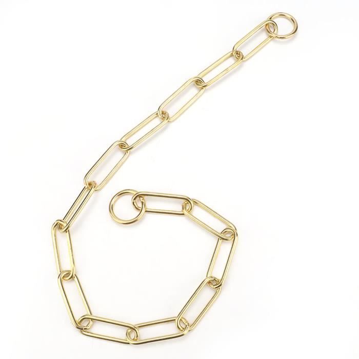 Lot De 10 Colliers Chaîne Or KC 2mm - Longueurs 16 à 24 Pouces - Cuivre Plaqué Or - Pour Bijouterie