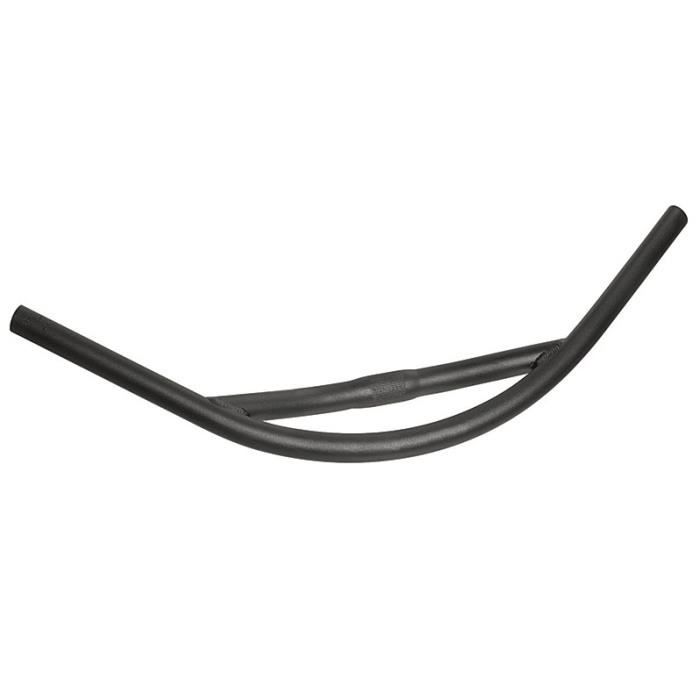 Guidon de trekking Ergotec avec tube double 630 mm 34 degrés noir