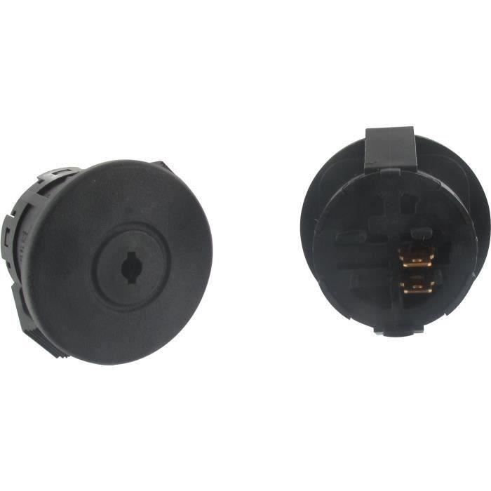 Contacteur à clé universel plastique 2 positions, 2 broches adaptable