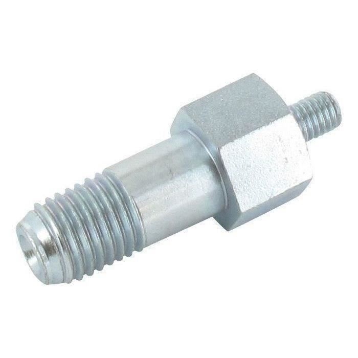 Adaptateur pour tête fil nylon à bouton métal TECOMEC - M8 x 1,25 gauche mâle