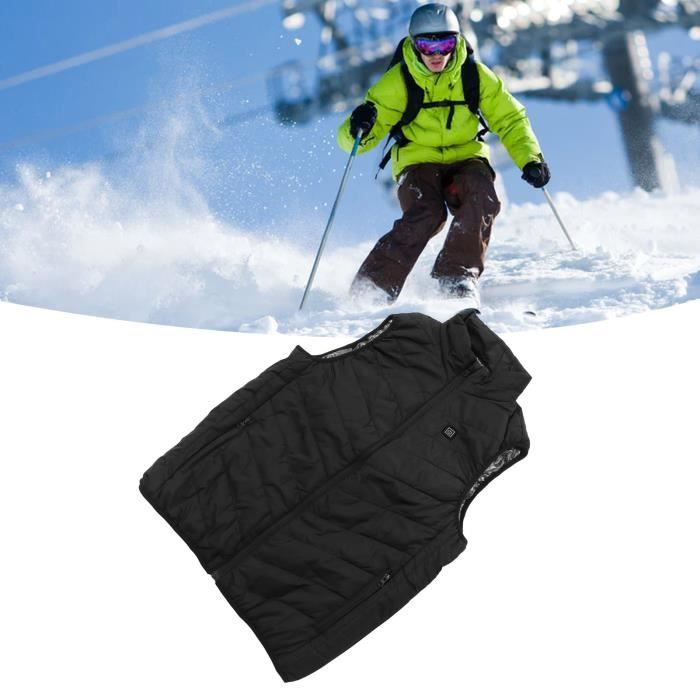 Gilet Chauffant USB Enfants - Léger Chaud Col Montant