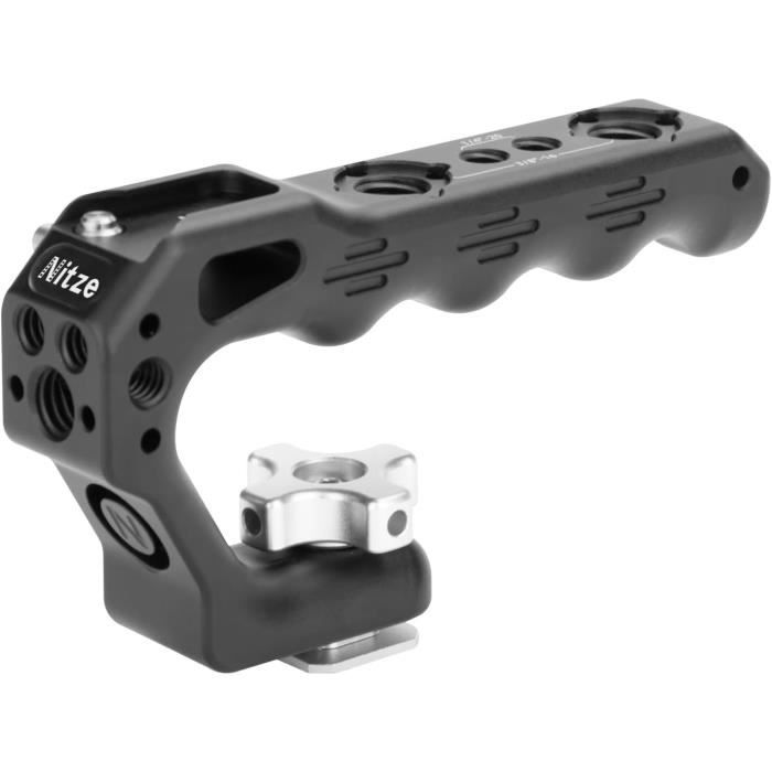 Nitze Poignée Supérieure Cold Shoe pour Cage de caméra,DSLR Cameras Lil Stinger II Handle -PA28M-D3