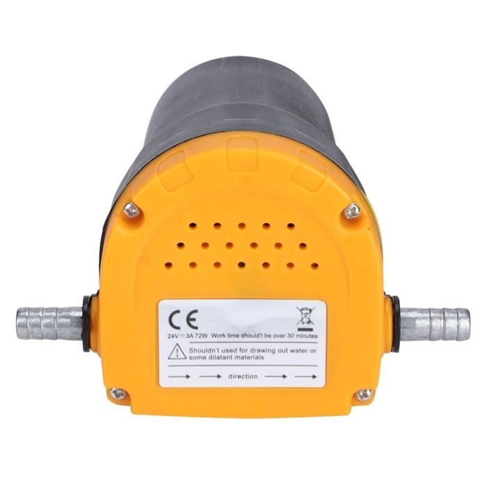 Pompe à Huile électrique 12V, 60W, Extracteur De Pétrole Brut, Pompe De Petrole Brut Pompe De Transfert D Aspiration Tubes Pour Voiture Bateau Moto