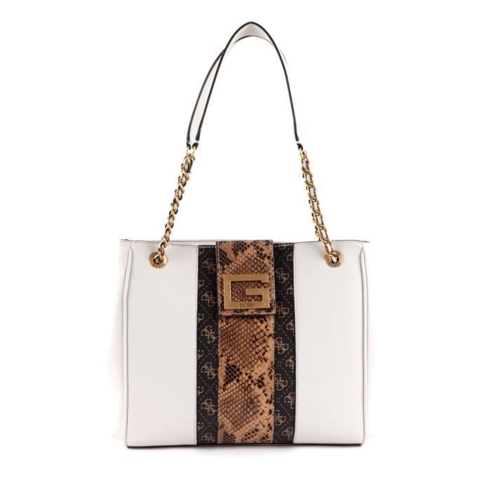GUESS HWSG8778230CLO MERIDIAN GIRLFRIEND TOTE Donna COAL LOGO Taglia Unica : Guess