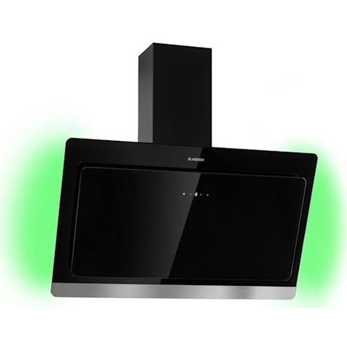 Hotte aspirante cuisine 90 cm - Klarstein - 550m³/h -