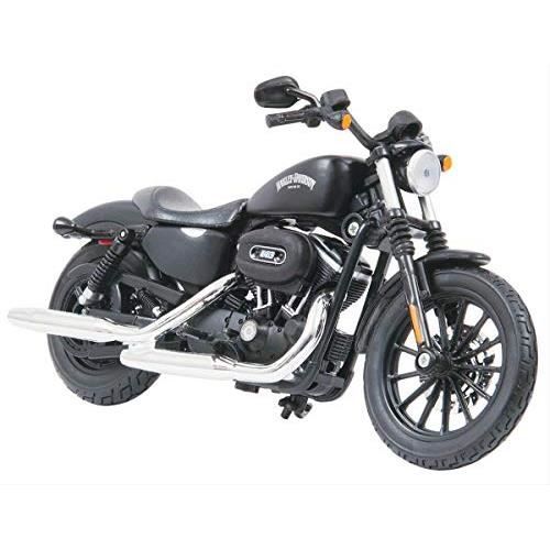 Moto miniature - MAISTO - 2014 Harley Davidson Sportster Iron 883 - Noir - Intérieur - Mixte