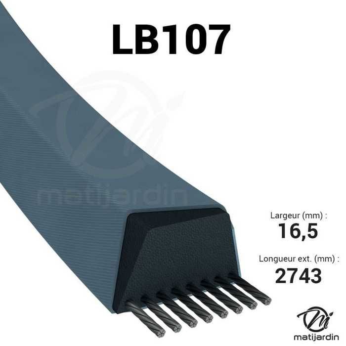 Mitsuboshi Courroie Mitsuboshi Lb75