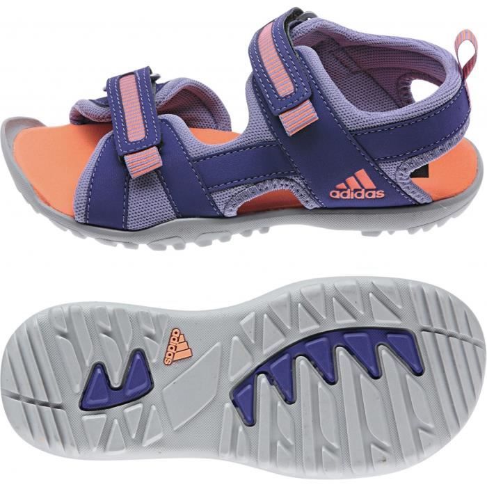 adidas sandplay od - tongs enfant - orange/bleu