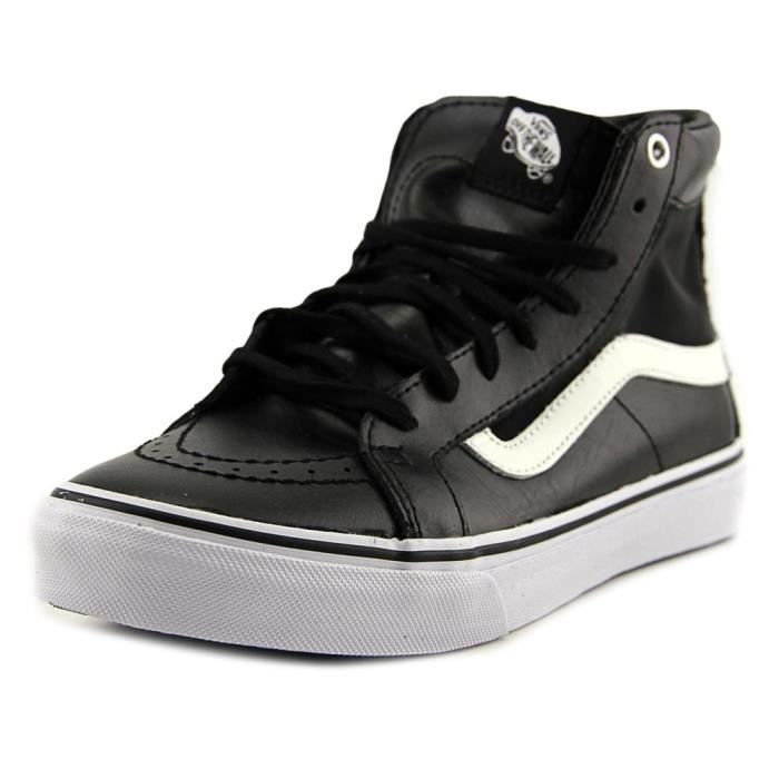 vans sk8 hi slim black 