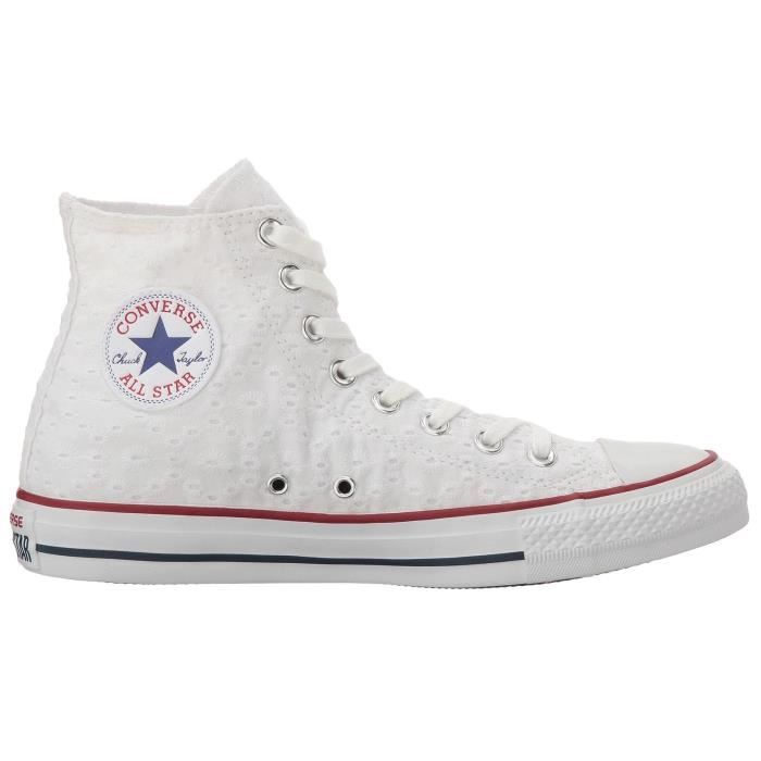 converse femme grenat