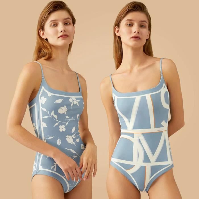 Maillot De Bain Une Pièce Madewell Débardeur - Taille M - Imprimé Multicolore 'seconde Vague' - Neuf Avec étiquettes